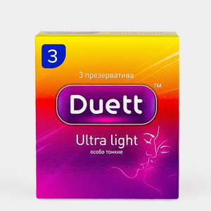 Презервативы «Duett» Ultra Light №3