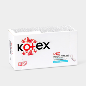 Прокладки ежедневные «Kotex» ультратонкие, 56 шт Прокладки ежедневные «Kotex» ультратонкие, 56 шт