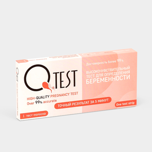 Тест для определения беременности «Qtest»