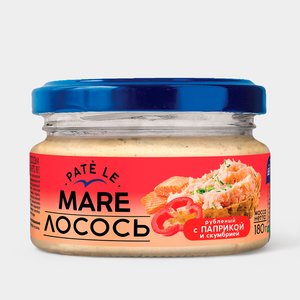Лосось «Mare» рубленый с паприкой и скумбрией, 180 г