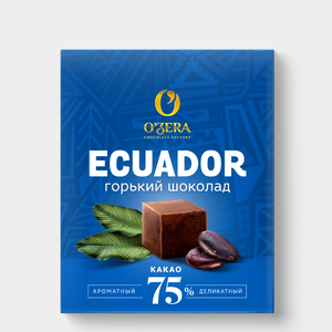 Шоколад «O'Zera» Ecuador, 90 г