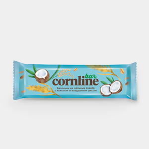 Зерновой батончик «Cornline» с кокосом, 30 г