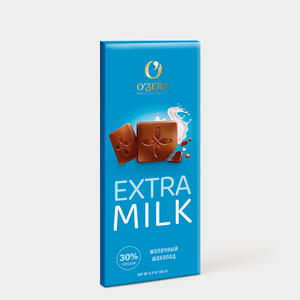 Шоколад молочный «O'Zera» Extra milk, 90 г