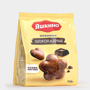 Пряники «Яшкино» шоколадные, 350 г