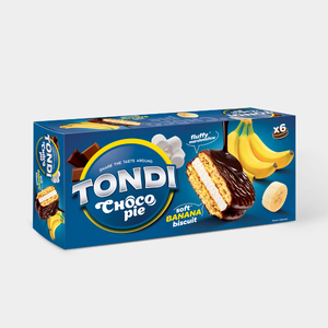 Choco Pie «Tondi» банановый, 180 г