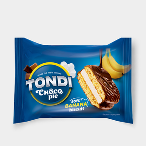 Choco Pie «Tondi» Банановый, 30 г