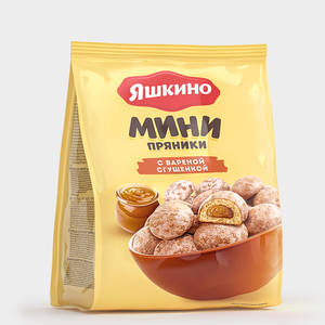 Пряники «Яшкино» с вареной сгущенкой, 300 г