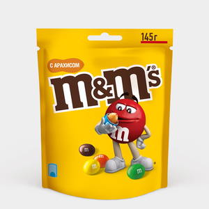 Драже «M&M's» с арахисом, 145 г