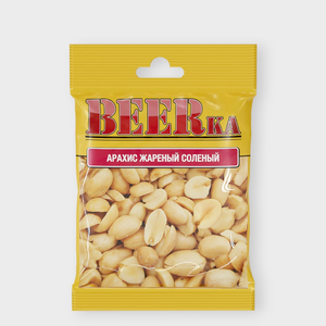 Арахис «Beerka» с солью, 90 г