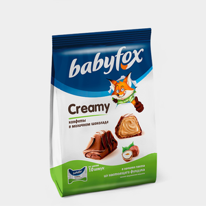 Конфеты вафельные «Babyfox» Creamy, 100 г