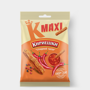 Сухарики «Кириешки Maxi» со вкусом сладкого чили, 60 г