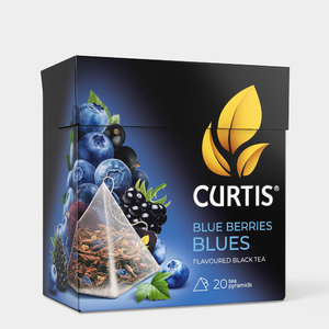 Чай черный «Curtis» Berries Blues, 20 пирамидок