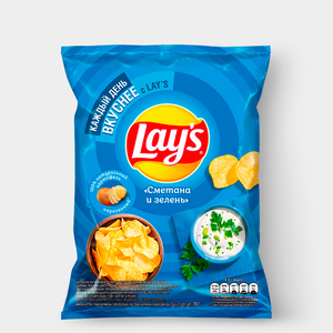 Чипсы «Lay's» Сметана и зелень, 70 г