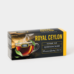 Чай черный «Etre» Royal Ceylon, 25 пакетиков, 50 г