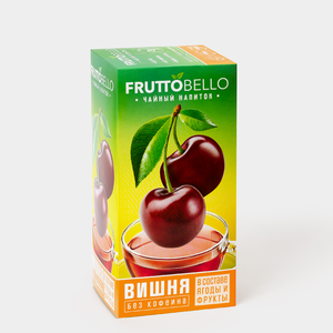 Чайный напиток «Fruttobello» Вишня, 25 пакетиков, 37,5 г