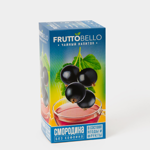 Чайный напиток «Fruttobello» Черная смородина, 25 пакетиков, 37,5 г