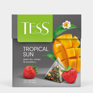 Чай зеленый «Tess» Tropical sun, 20 пирамидок, 36 г