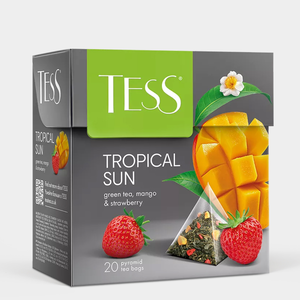 Чай зеленый «Tess» Tropical sun, 20 пирамидок, 36 г