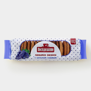 Печенье «Посиделкино» овсяное с изюмом, 310 г