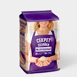 Рис «Секрет хозяйки» круглозерный, 700 г