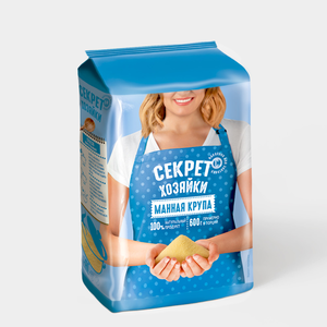 Крупа манная «Секрет хозяйки», 600 г
