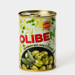 Оливки «OLIBEN» без косточки, 270 г