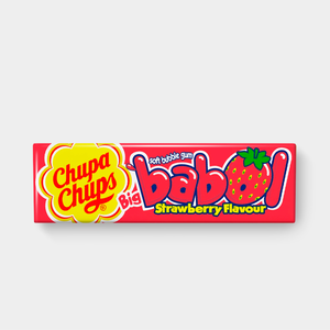 Жевательная резинка «Chupa Chups» Big Babol Клубника, 21 г