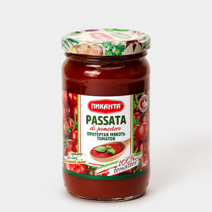 Мякоть томатов протертая «Пиканта» Passata, 340 г