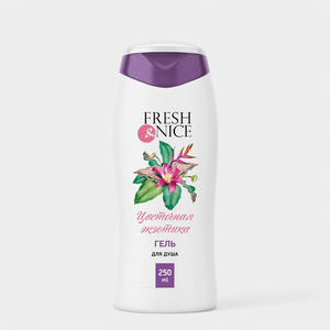 Гель для душа «Fresh&Nice» Цветочная экзотика, 250 мл