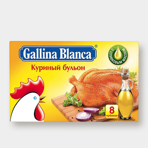 Бульон быстрого приготовления «Gallina Blanca» куриный, 80 г