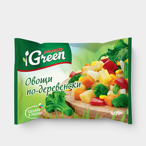 Овощи по-деревенски «Морозко Green», 400 г