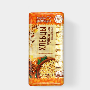 Хлебцы мультизлаковые «Хлебцы доброго дня» с морской солью, 60 г