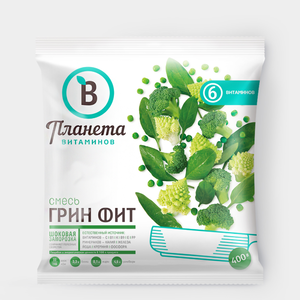Овощная смесь «Планета витаминов» Грин Фит, 400 г