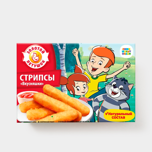 Стрипсы «Золотой петушок» «Вкусняшки» Простоквашино, 300 г