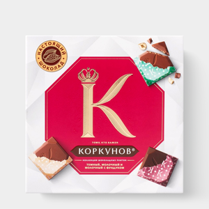 Конфеты «Коркунов» Pure Choco Collec, 87 г