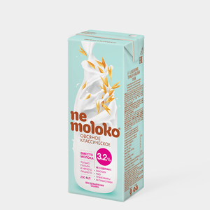 Напиток овсяный «NeMoloko», 200 мл