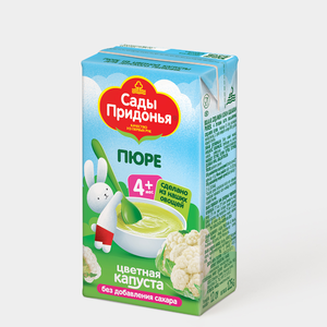 Пюре «Сады Придонья» Цветная капуста, 125 г