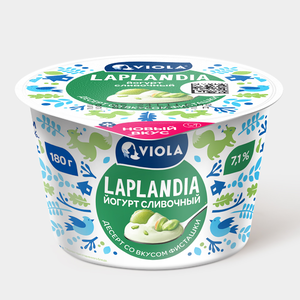 Йогурт 7.1% «Viola» Laplandia десерт со вкусом фисташки, 180 г