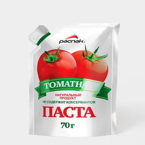 Томатная паста «Распак», 70 г