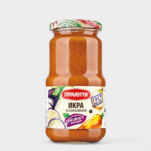 Икра «Пиканта» из баклажанов, 450 г