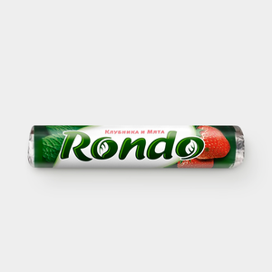 Леденцы «Rondo» клубника-мята, 30 г