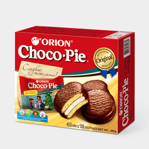 Печенье «Orion» Choco Pie, 12штук, 360 г