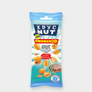 Арахис «ХрустNUT» со вкусом «Сочное барбекю», 50 г