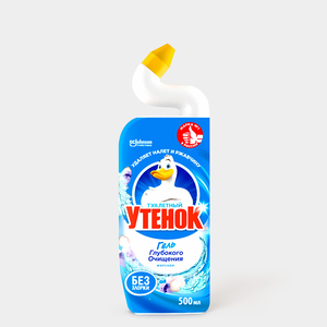 Чистящий гель «Туалетный утенок» Морской, 500 мл