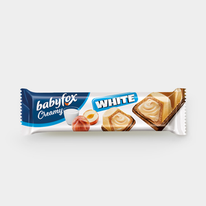 Вафельный батончик «Babyfox» Creamy White, 18,2 г