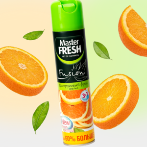 Освежитель воздуха «Master Fresh» Fusion Цитрусовый фреш 3 в 1, 300 мл
