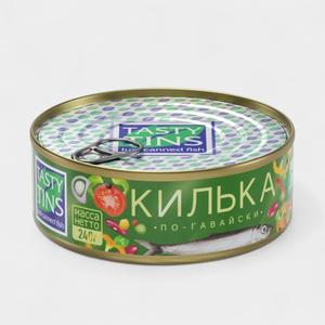 Килька «Tasty Tins» по-гавайски, 240 г
