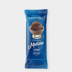 Мороженое «Medino» пломбир шоколадный, 400 г