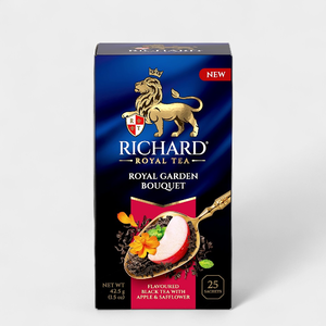 Чай черный «Richard» Royal garden bouquet, 25 сашетов, 42,5 г