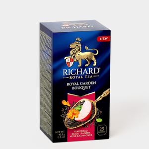 Чай черный «Richard» Royal garden bouquet, 25 сашетов, 42,5 г